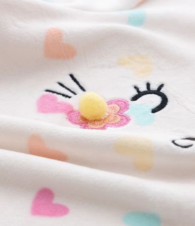 Pijama Infantil con Corazones y Pompones – Talle 1 a 4 años 6