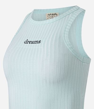 Pijama Short Doll en Rib con Bordado Dreams 5