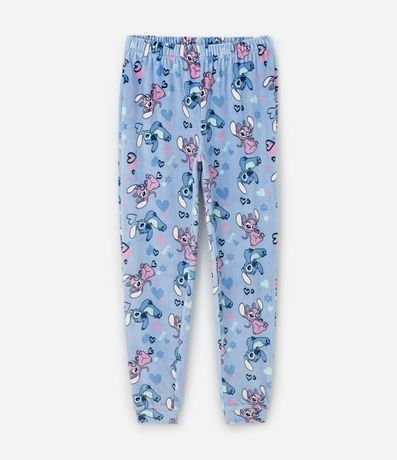 Pijama Infantil Stitch y Angel con Bordado Dreamer – Talle 5 a 14 años 5