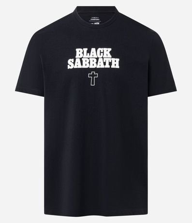 Remera en Algodón con Estampa Black Sabbath 5