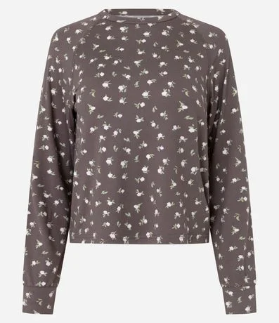 Blusa de Pijama con Estampado Floral Peach Touch 5