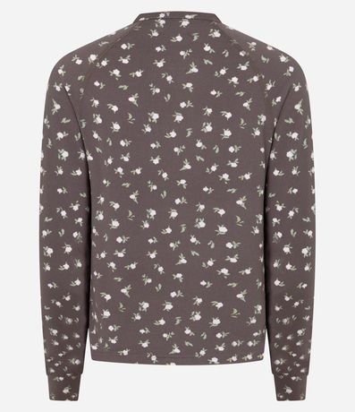 Blusa de Pijama con Estampado Floral Peach Touch 6