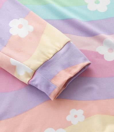 Pijama Largo Infantil con Estampa Colorida - Talle 7 A 16 años 8