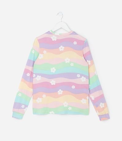 Pijama Largo Infantil con Estampa Colorida - Talle 7 A 16 años 3