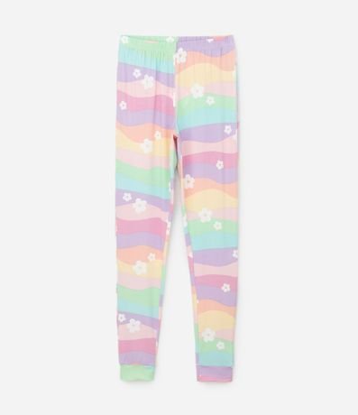 Pijama Largo Infantil con Estampa Colorida - Talle 7 A 16 años 4