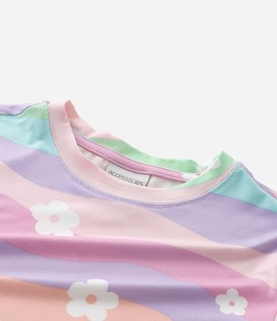 Pijama Largo Infantil con Estampa Colorida - Talle 7 A 16 años 7