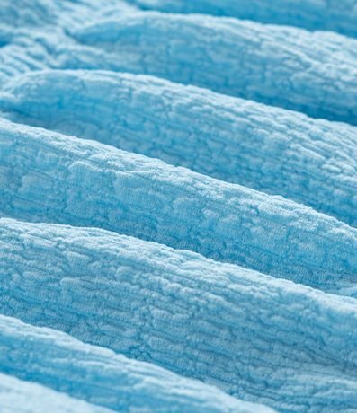 Blusa Infantil de Bretel Fino Texturizada con Lastex - Talle 5 a 14 años 3