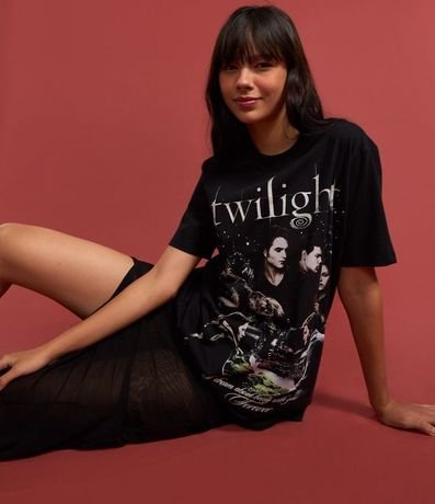 Remera en Algodón con Estampa Twilight 4