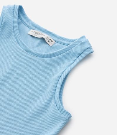 Vestido Infantil sin Manga en Rib - Talle 5 a 14 años 6