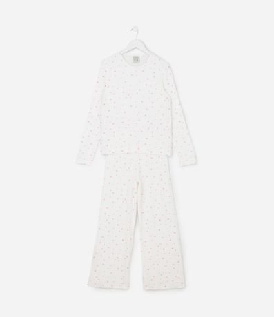 Pijama Infantil con Estampado de Estrellas – Talle 5 a 16 años