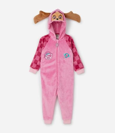 Pijama Infantil con Capucha Skye Paw Patrol – Talle 2 a 6 años