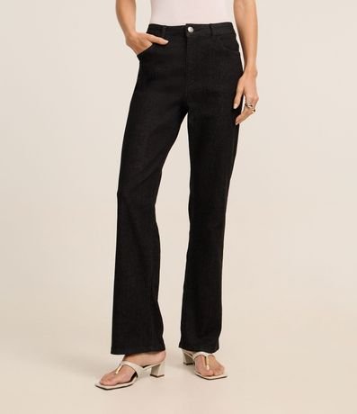 Pantalón Recto Jeans con Elastano 4