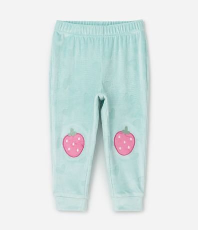 Pijama Infantil con Bordado Conejito y Frutillas – Talle 2 a 6 años 4