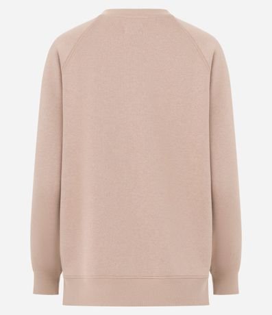 Blusa Regular en Algodón con Lettering Offline 4