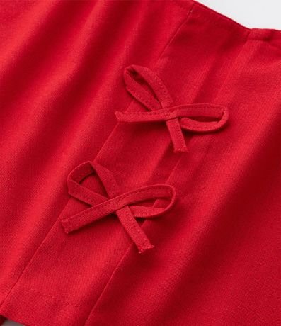 Blusa Infantil sin Mangas con Lacitos - Talle 7 a 14 años 4