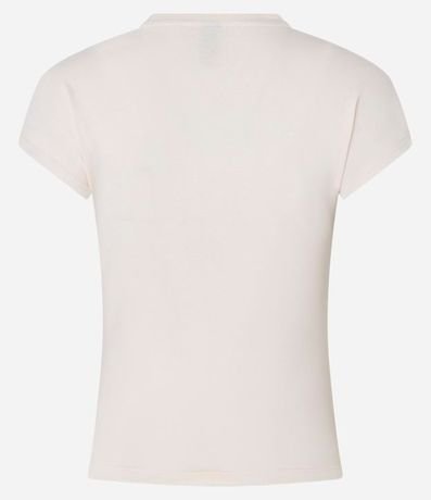 Blusa Básica en Rib con Hombro Caído 6