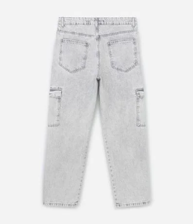 Pantalón de Jean Baggy con Bolsillos Cargo 2