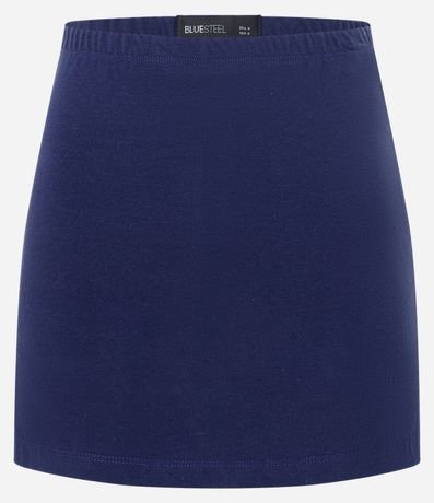 Short Pollera en Cotton con Cintura Elástica 4