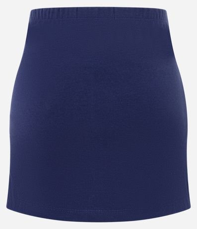 Short Pollera en Cotton con Cintura Elástica 5