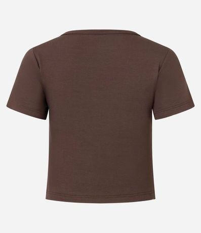 Blusa en Rib con Botones en el Escote 8