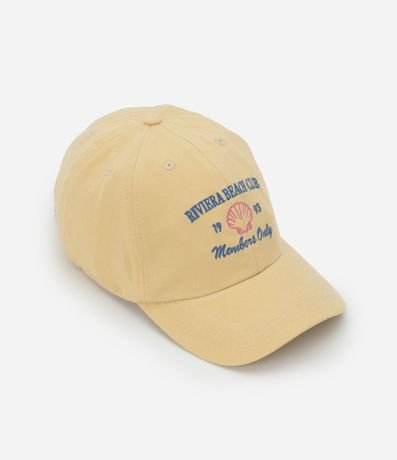 Gorra Aba Curva en Sarga con Bordado Riviera Beach Club 2