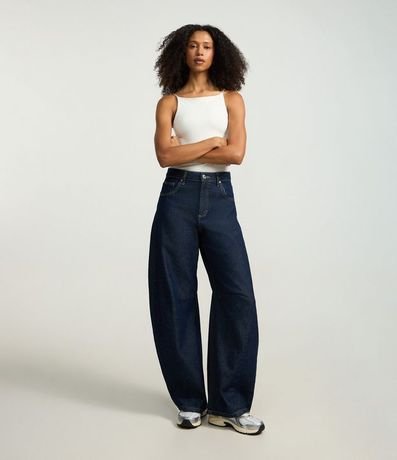 Blusa sin Manga con Escote Halter y Alça Elástico 2