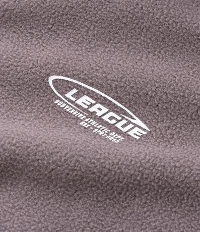 Buzo Masculino de Fleece con Cierre y Recortes Contrastantes 7