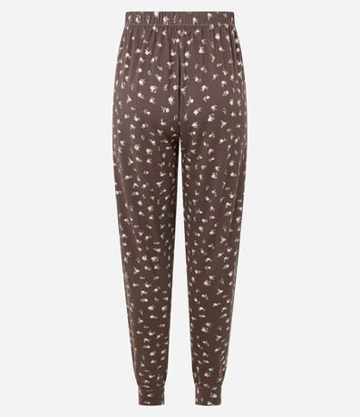 Pantalón de Pijama Jogger Peach Touch con Lazo en la Cintura 3