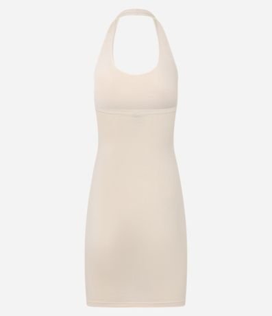 Vestido Corto en Algodón en Frente Unica 6