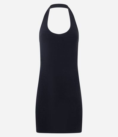 Vestido Corto en Algodón en Frente Unica 6