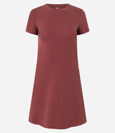 Vestido Corto en Rib Básico 5