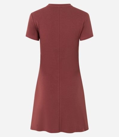 Vestido Corto en Rib Básico 6