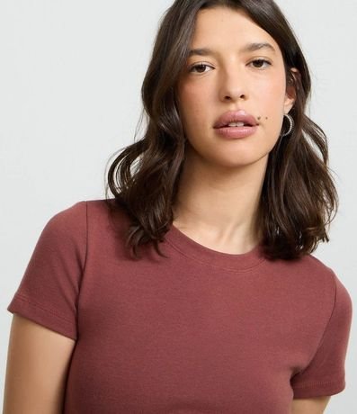 Vestido Corto en Rib Básico 3