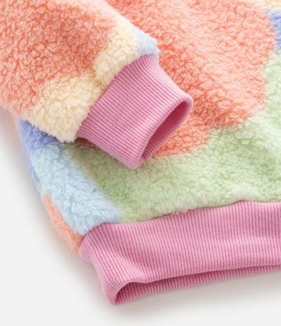 Pijama Infantil en Sherpa con Buzo y Pantalón Estampado – Talle 1 a 6 años 9