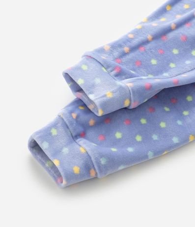 Pijama Infantil en Sherpa con Buzo y Pantalón Estampado – Talle 1 a 6 años 6