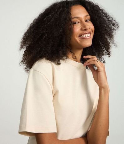 Blusa Básica en Algodón con Bajo Ajustada 6