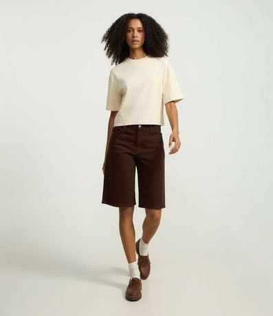 Blusa Básica en Algodón con Bajo Ajustada 7