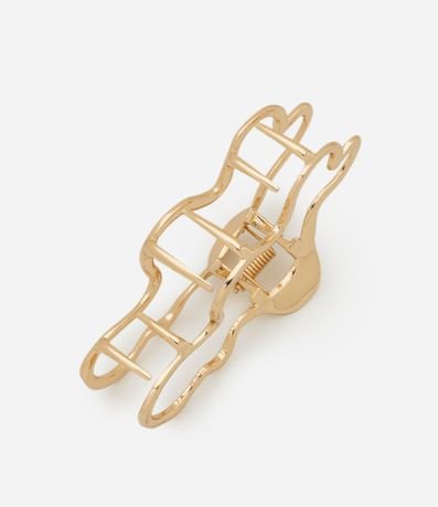 Pinza para el Pelo Cutout en Metal con Formato Orgánico 2