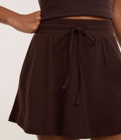 Short Pollera en Malla con Cintura Elástica 4