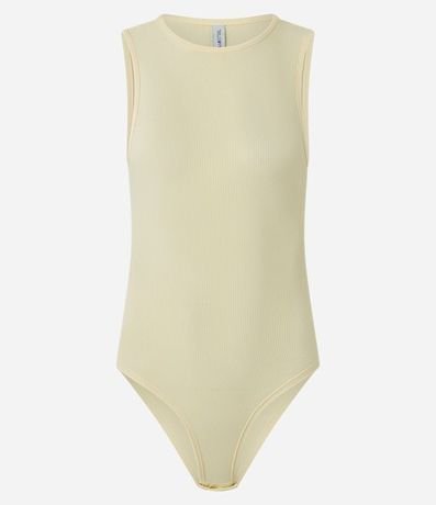 Body Básico en Rib con Cuello Halter 5