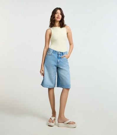 Body Básico en Rib con Cuello Halter 2