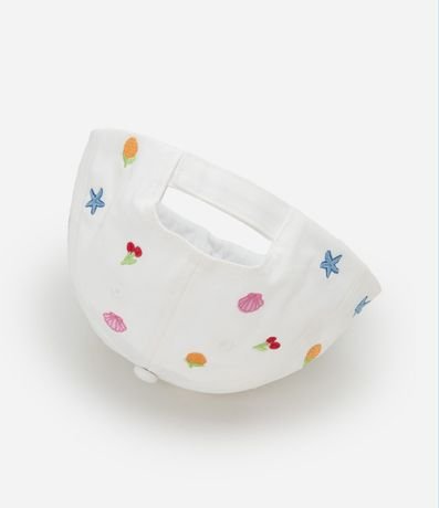 Gorra Infantil Aba Curva con Bordado Iconos de Playa- Talle U 4