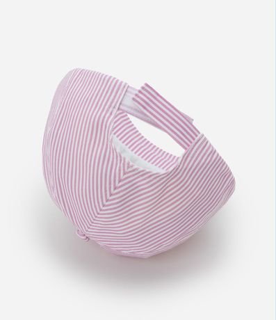 Gorra Infantil Aba Curva con Bordado Cerezas y Listrado - Talle U 3