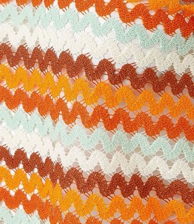 Blusa Boxy con Cuello Polo en Punto 6