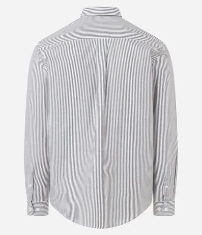 Camisa Regular en Oxford con Rayas 9