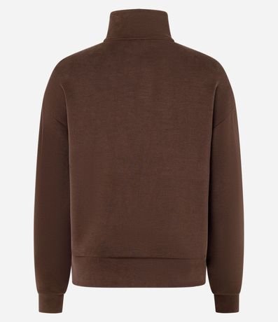Buzo Algodón con Cuello Alto 5