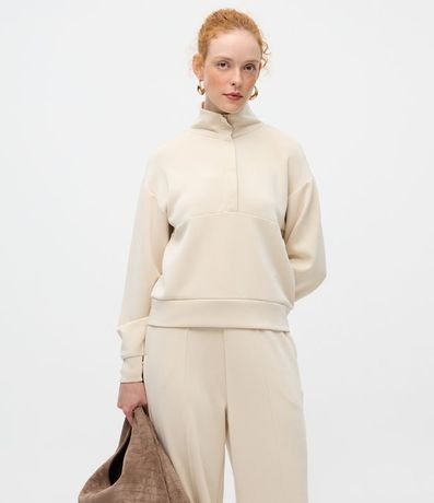 Pantalón Recto en Modal con Cintura Alta 2