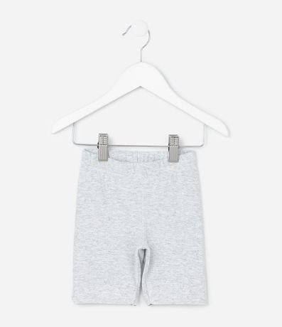 Bermuda Ciclista Infantil en Cotton Melange - Talle 1 a 6 años 2