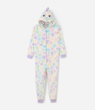 Pijama Infantil Jumper con Estampa de Dinosaurio – Talle 2 a 14 años 2