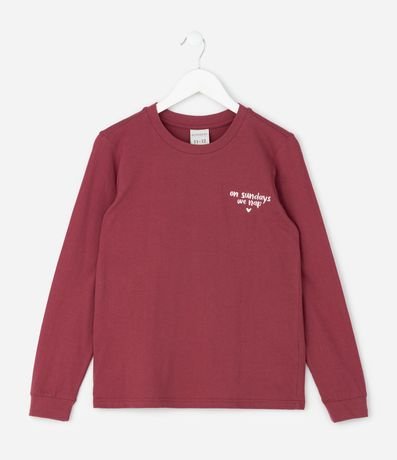 Pijama Infantil con Bordado y Estampado de Cuadros – Talle 5 a 14 años 2
